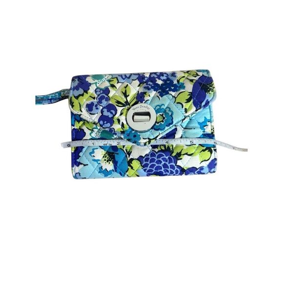 Vera Bradley Women\'s Quilted Blueberry Blooms Mini Backpack with Pouch Blue Mini main image 12